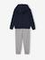 Ensemble sport sweat à capuche et jogging fille marine - vertbaudet enfant 