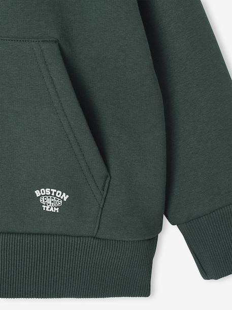 Strakke sportieve babyset met een sweater lange mouwen + broek voor jongens dennen - vertbaudet enfant 