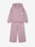 Sportieve set voor meisjes met sweater + broek Disney® LILO & STITCH van fleece paars - vertbaudet enfant 