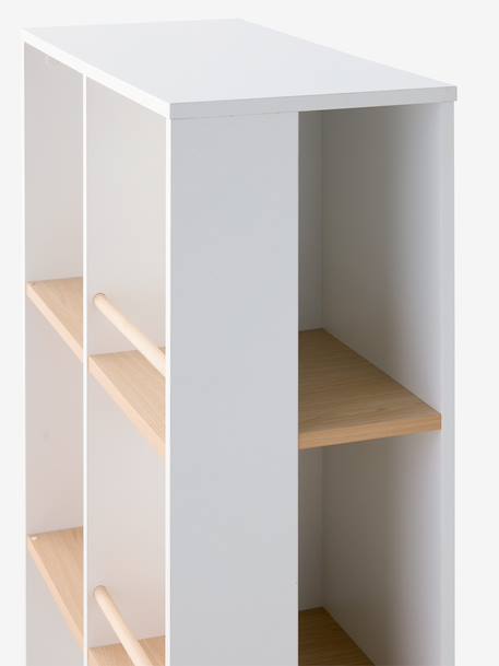 Bibliotheekmeubel en speelgoedopslag wit - vertbaudet enfant 
