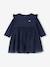 Kerstjurk babymeisjes rok tule met pailletten marineblauw - vertbaudet enfant 