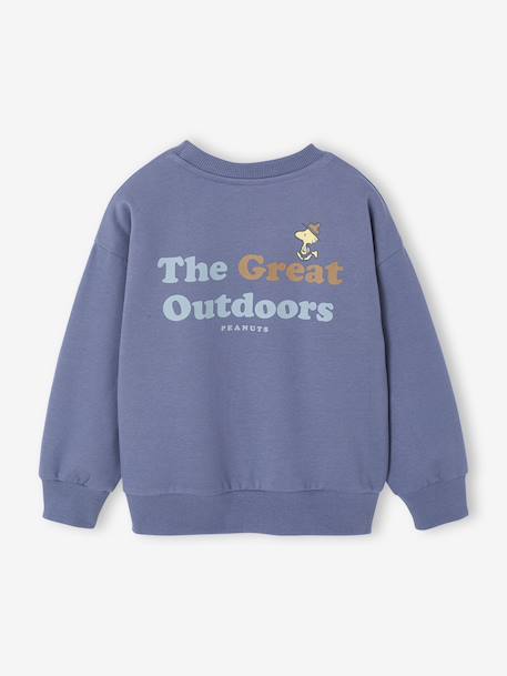 Snoopy Peanuts® sweater voor jongens jeansblauw - vertbaudet enfant 