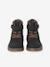 Boots enfant garçon synthétique à scratchs noir - vertbaudet enfant 