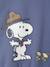 Snoopy Peanuts® sweater voor jongens jeansblauw - vertbaudet enfant 