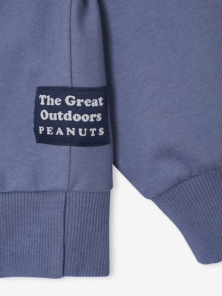 Sweat-shirt Snoopy Peanuts garçon bleu jean - vertbaudet enfant 