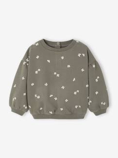 -Sweat bébé en molleton imprimé