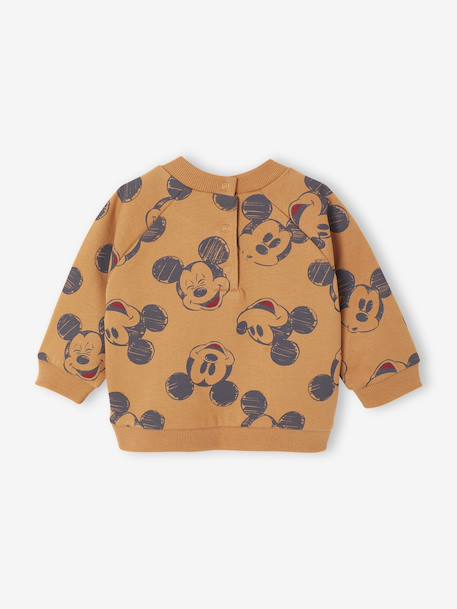 Sweat-shirt bébé Disney Mickey noix de pécan - vertbaudet enfant 