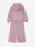 Sportieve set voor meisjes met sweater + broek Disney® LILO & STITCH van fleece paars - vertbaudet enfant 
