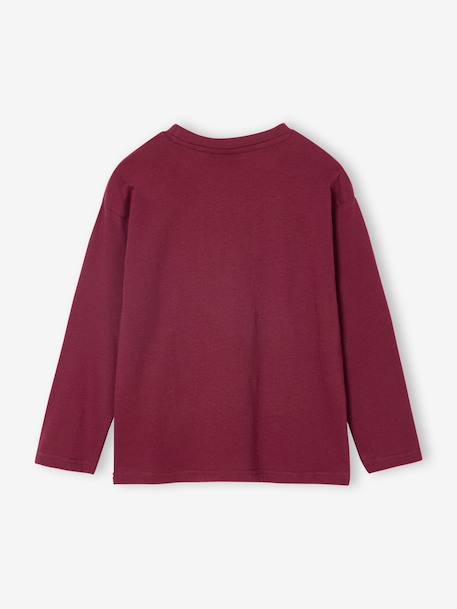 T-shirt manches longues Harry Potter garçon bordeaux - vertbaudet enfant 