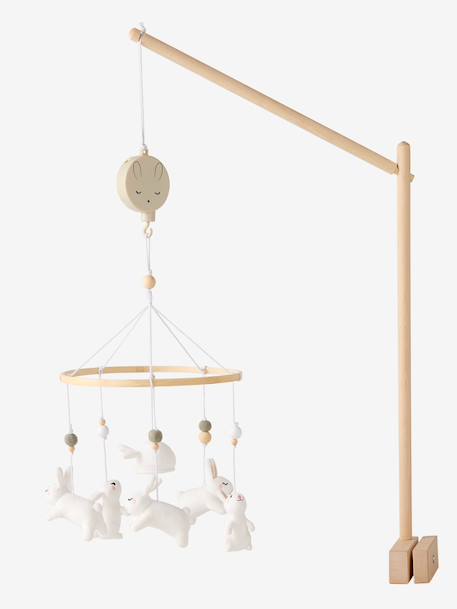 Mobile musical LAPIN bois - vertbaudet enfant 