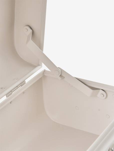 Lot de 2 malles en métal gigognes bleu jean+cannelle+rose nude+vert / jaune - vertbaudet enfant 