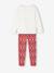 Kerst pyjama set voor meisjes rood - vertbaudet enfant 