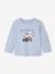 Decoratief T-shirt babyjongen blauw+ecru+gemêleerd grijs+vanille - vertbaudet enfant 