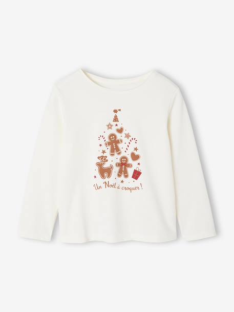 Kerst pyjama set voor meisjes rood - vertbaudet enfant 