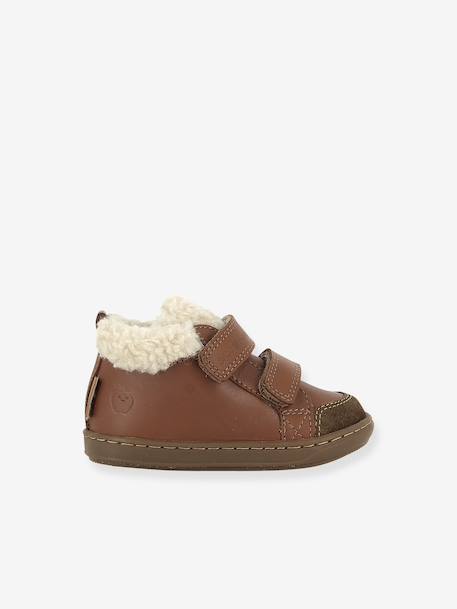 Baskets BOUBA NAPPA T4ARNA0401 marron - vertbaudet enfant 