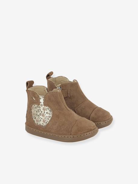 Boots Bouba Oily marron - vertbaudet enfant 