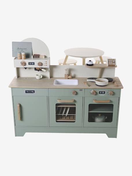 FSC® houten restaurant saliegroen - vertbaudet enfant 
