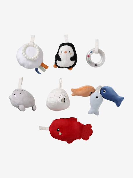 Tapis d'éveil GREEN FOREST blanc+Gris - vertbaudet enfant 