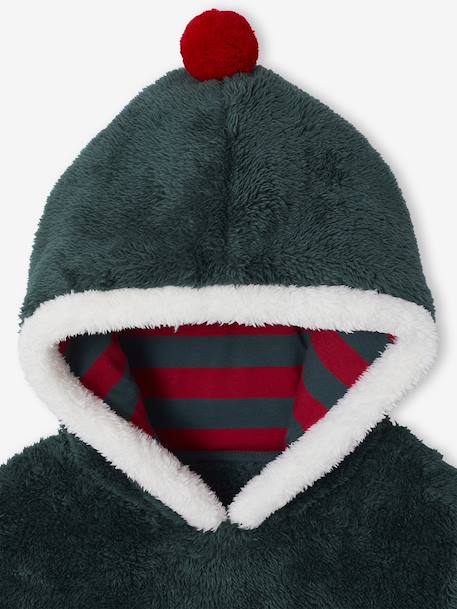 Ensemble pyjama et sweat à capuche Garçon vert - vertbaudet enfant 