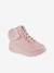 Baskets Cozy Léopard fille Skechers blush - vertbaudet enfant 