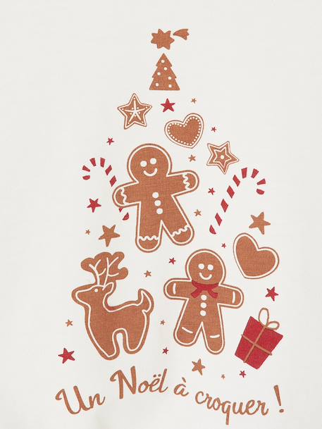 Ensemble Pyjama Fille Noël rouge - vertbaudet enfant 