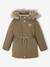 Parka fille 3 en 1 hiver à capuche DARK GREEN+kaki+PURPLE DARK+vert de gris - vertbaudet enfant 