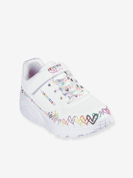SKECHERS Street Uno Lite Heart Craze baskets wit - vertbaudet enfant 