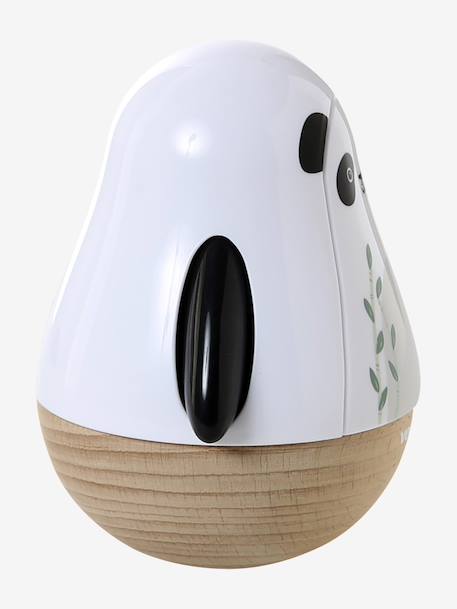 Culbuto musical panda TANZANIE en bois FSC® blanc - vertbaudet enfant 