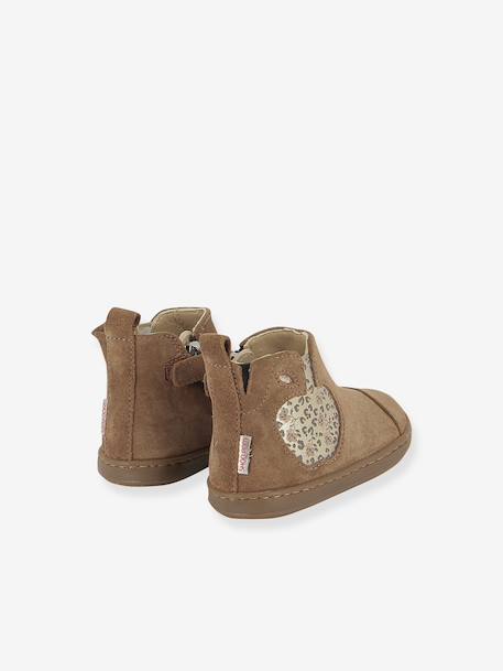 Boots Bouba Oily marron - vertbaudet enfant 
