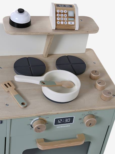 Restaurant en bois FSC® vert sauge - vertbaudet enfant 