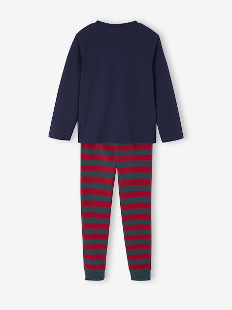 Ensemble pyjama et sweat à capuche Garçon vert - vertbaudet enfant 