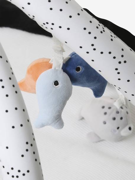 Tapis d'éveil GREEN FOREST blanc+Gris - vertbaudet enfant 