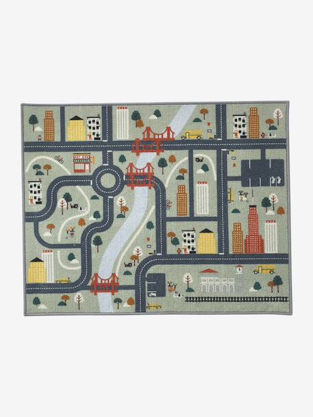 Tapis circuit avec accessoires en bois FSC® vert - vertbaudet enfant 