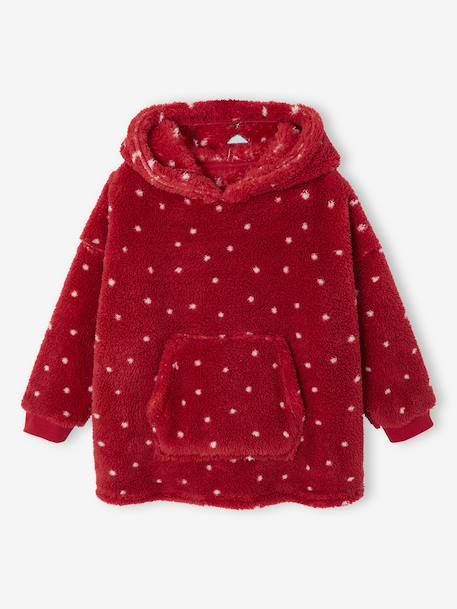 Ensemble Pyjama Fille Noël rouge - vertbaudet enfant 