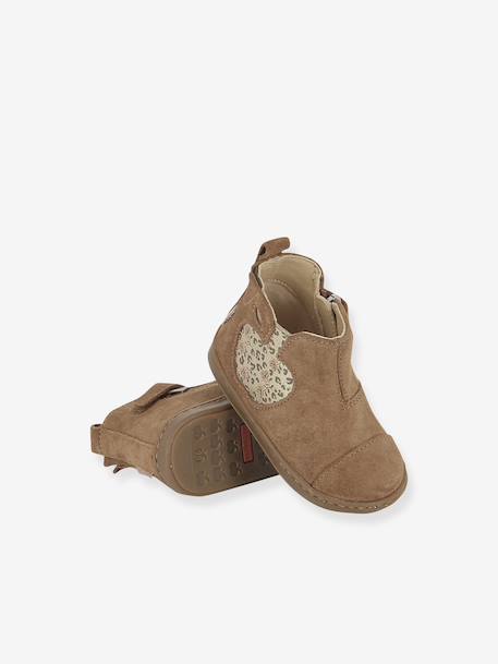 Boots Bouba Oily marron - vertbaudet enfant 