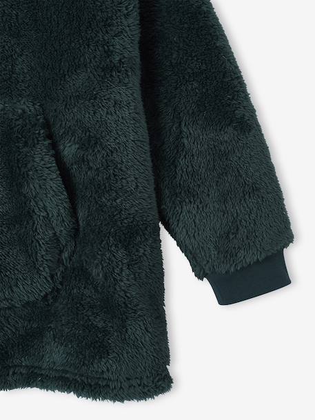 Ensemble pyjama et sweat à capuche Garçon vert - vertbaudet enfant 