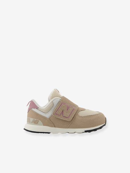 Baskets scratchées NW574QTC beige - vertbaudet enfant 