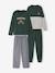 Lot de 2 pyjamas garçon vert sapin - vertbaudet enfant 