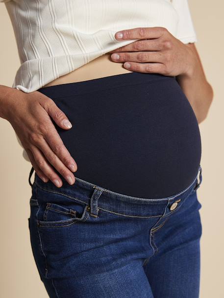 Skinny zwangerschapsjeans ENVIE DE FRAISE donkerblauw+zwart denim - vertbaudet enfant 