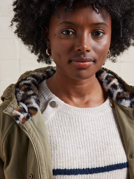 Parka évolutive grossesse et post-grossesse vert - vertbaudet enfant 