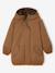 Parka fille à capuche doublée imitation fourrure bois de rose+camel+marine+noir - vertbaudet enfant 