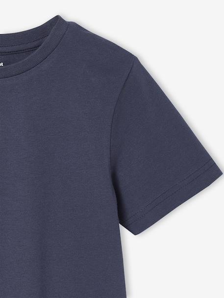 Lot 3 tee-shirts manches courtes garçon bleu+vert - vertbaudet enfant 