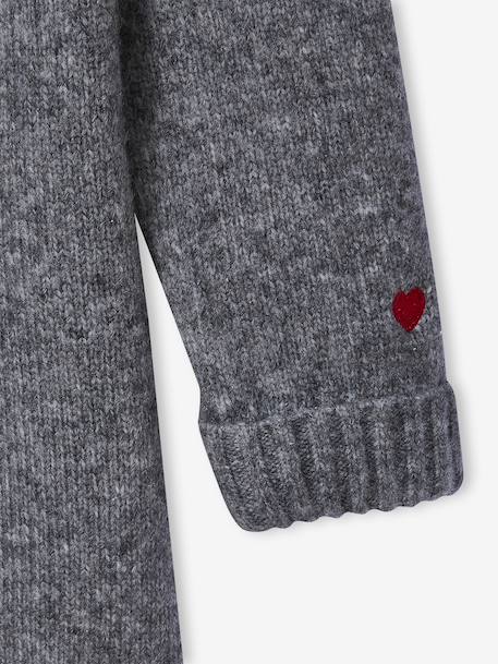 Robe en tricot anthracite - vertbaudet enfant 