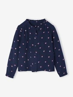 -Chemise file gaze de coton imprimée personnalisable 