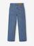 Jean droit fille bleu foncé+bleu moyen+denim gris - vertbaudet enfant 