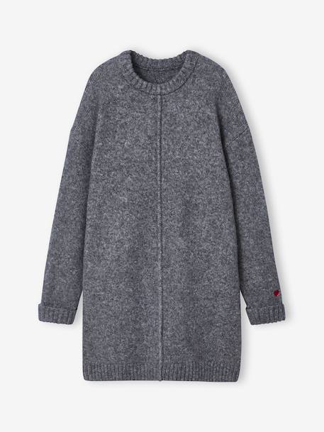 Robe en tricot anthracite - vertbaudet enfant 