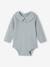 Set van 2 body's voor pasgeborenen met overhemdkraag en tuniekkraag gemêleerd beige - vertbaudet enfant 
