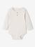 Set van 2 body's voor pasgeborenen met overhemdkraag en tuniekkraag gemêleerd beige - vertbaudet enfant 
