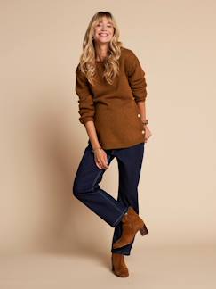 Zwangerschapskleding-Borstvoeding-Fantasie sweater voor zwangerschap en borstvoeding ENVIE DE FRAISE 