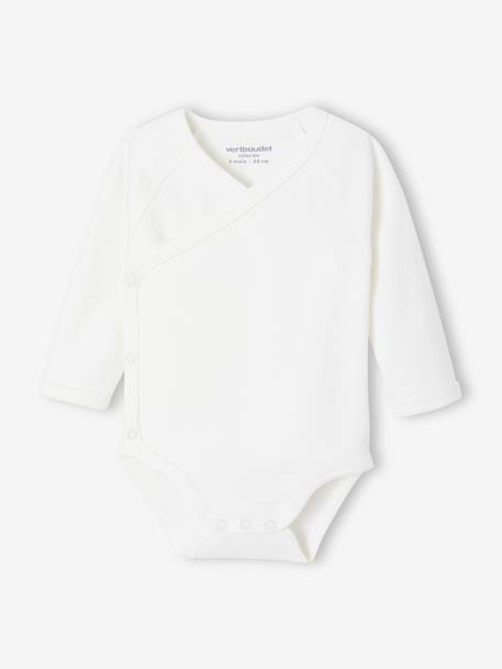 Ensemble 3 pièces naissance combinaison body doudou rose+vert d'eau - vertbaudet enfant 